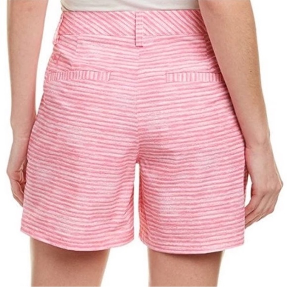 Puma Pink Striped Athletic Shorts Size 8 - Picture 9 of 9